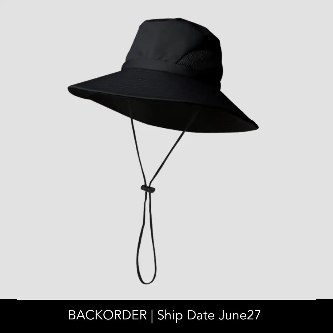 Satin-Lined, Waterproof Hiking Sun Hat