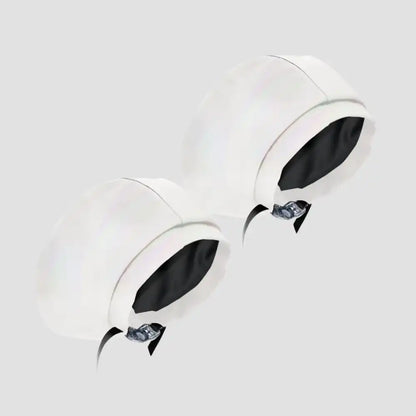 Hairbrella Satin-Lined Waterproof, Adjustable Classic Swim Cap, Pearl Bundle (2)