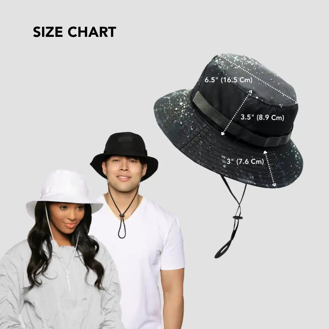 Satin-Lined, Waterproof Men's Boonie Bucket Hat