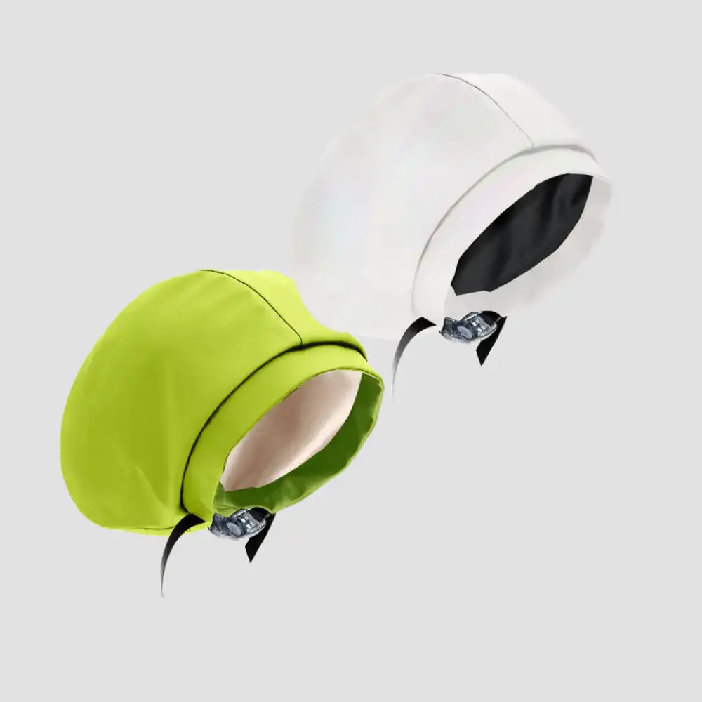 Hairbrella Satin-Lined Waterproof, Adjustable Classic Swim Cap, Lime Bundle (2)