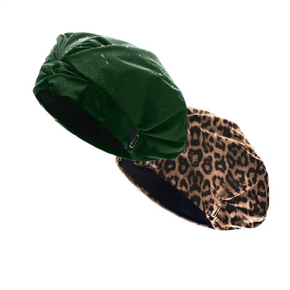 Hairbrella Satin-Lined Shower Cap - Bundle (2)