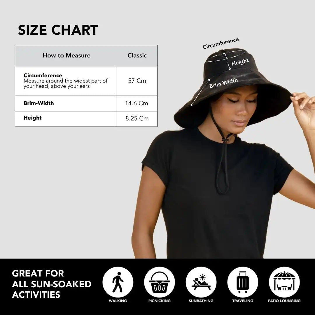 Hairbrella Waterproof, Satin-Lined, Wide Brim Sun Hat, Bundle (2)