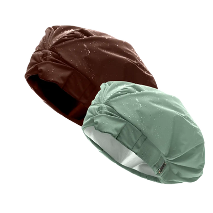 Hairbrella Satin-Lined Shower Cap - Bundle (2)