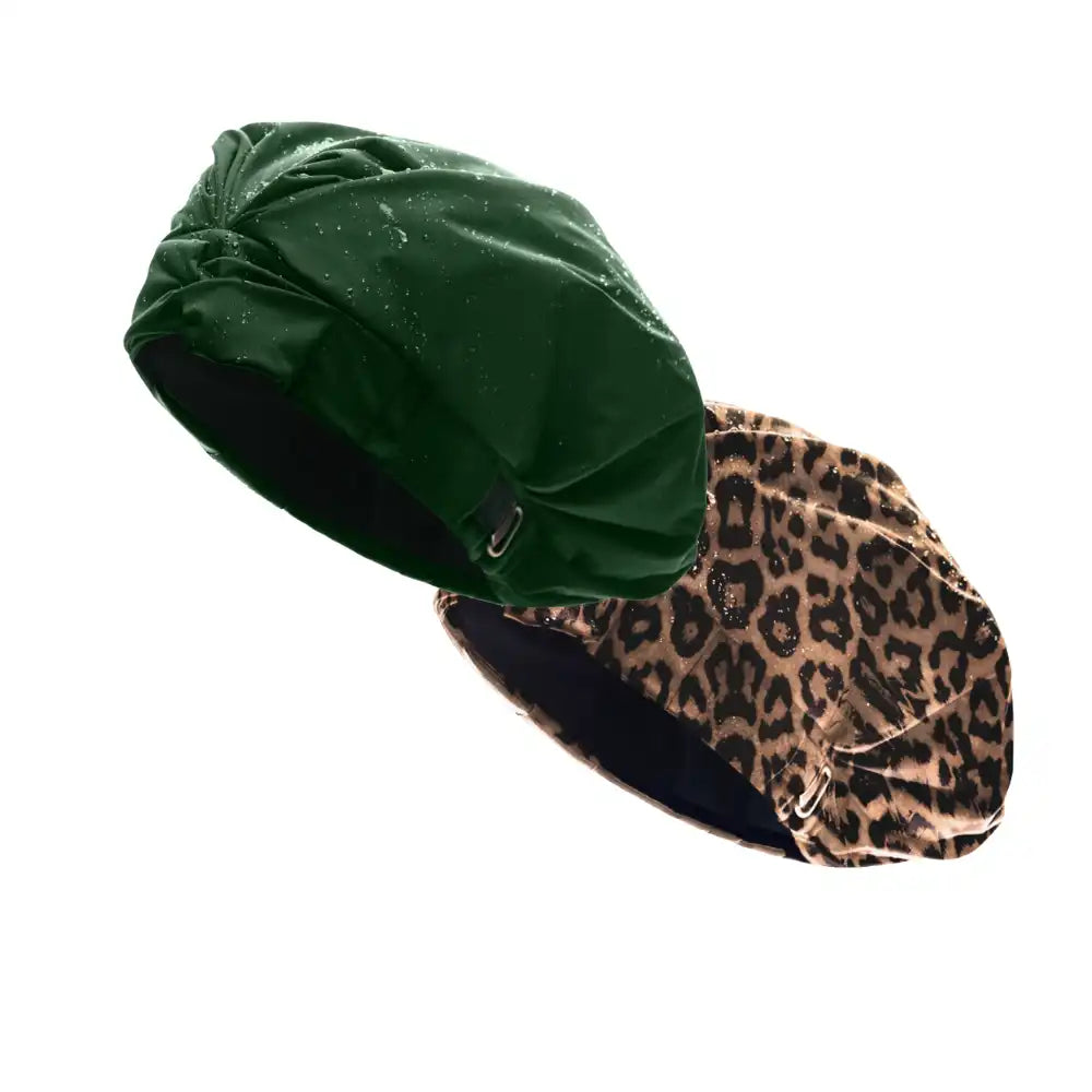 Hairbrella Satin-Lined Shower Cap - Bundle (2)