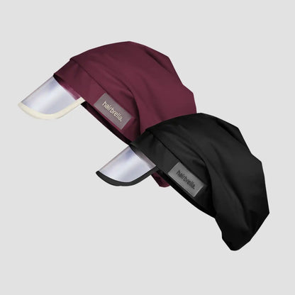 Hairbrella Satin- Lined, Waterproof, Rain Hat Bundle (2)