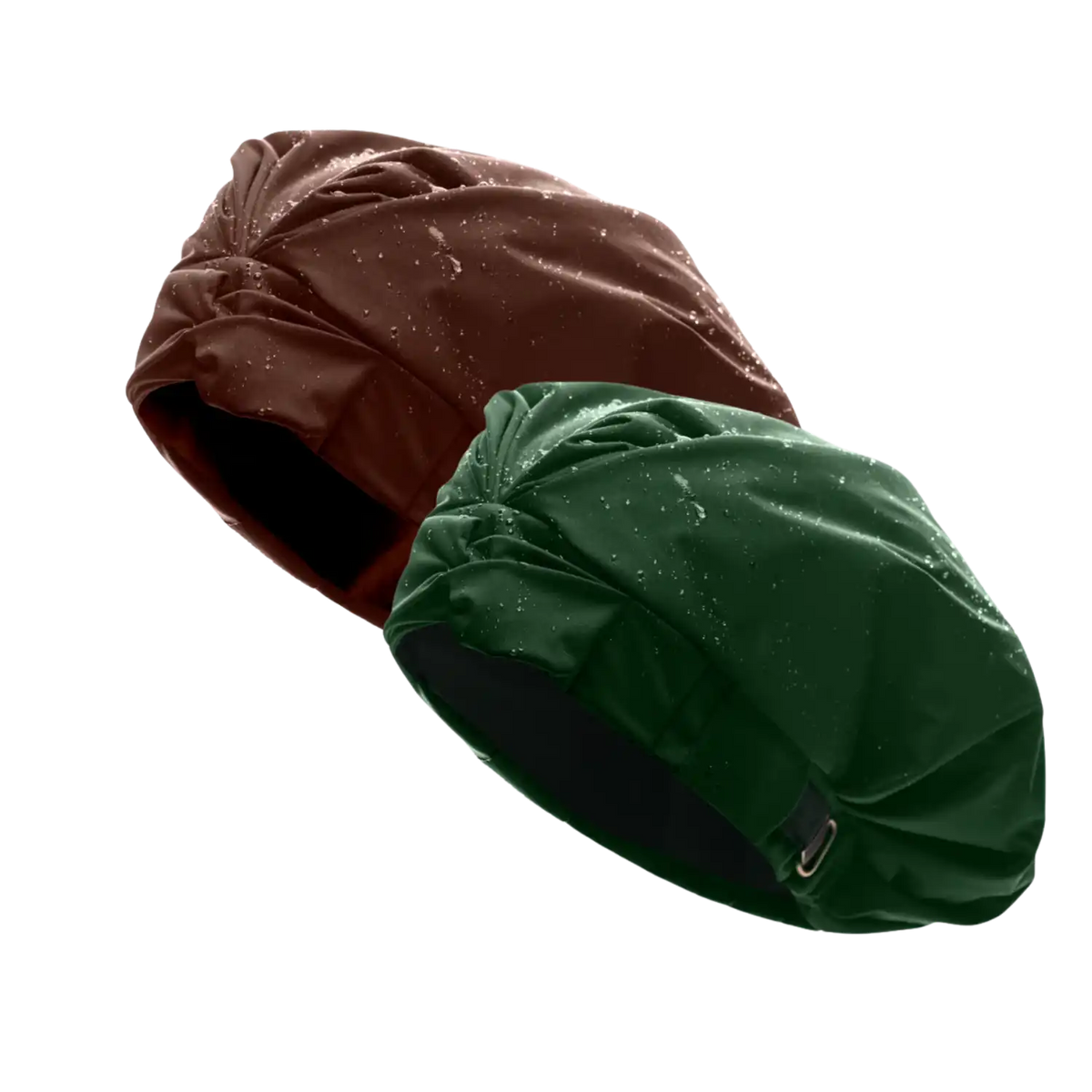 Hairbrella Satin-Lined Shower Cap - Bundle (2)