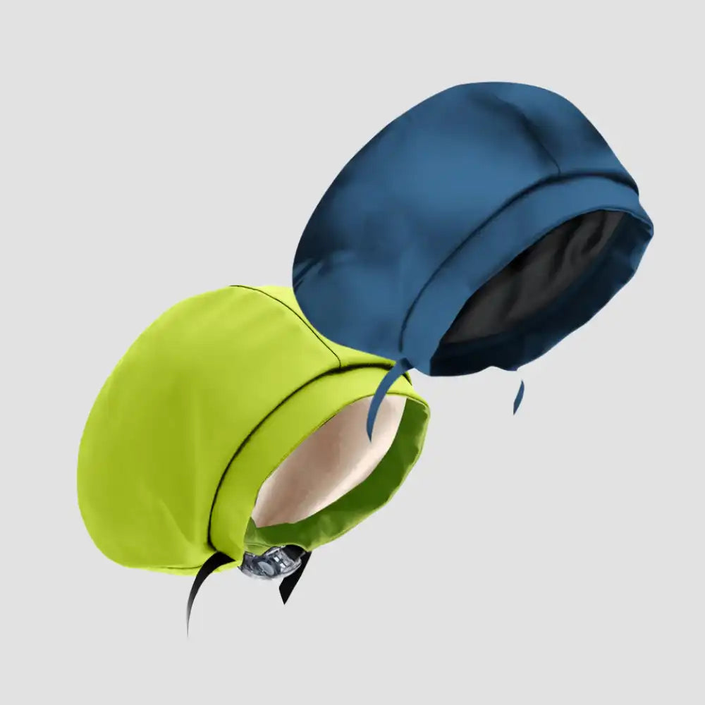 Hairbrella Satin-Lined Waterproof, Adjustable Classic Swim Cap, Lime Bundle (2)