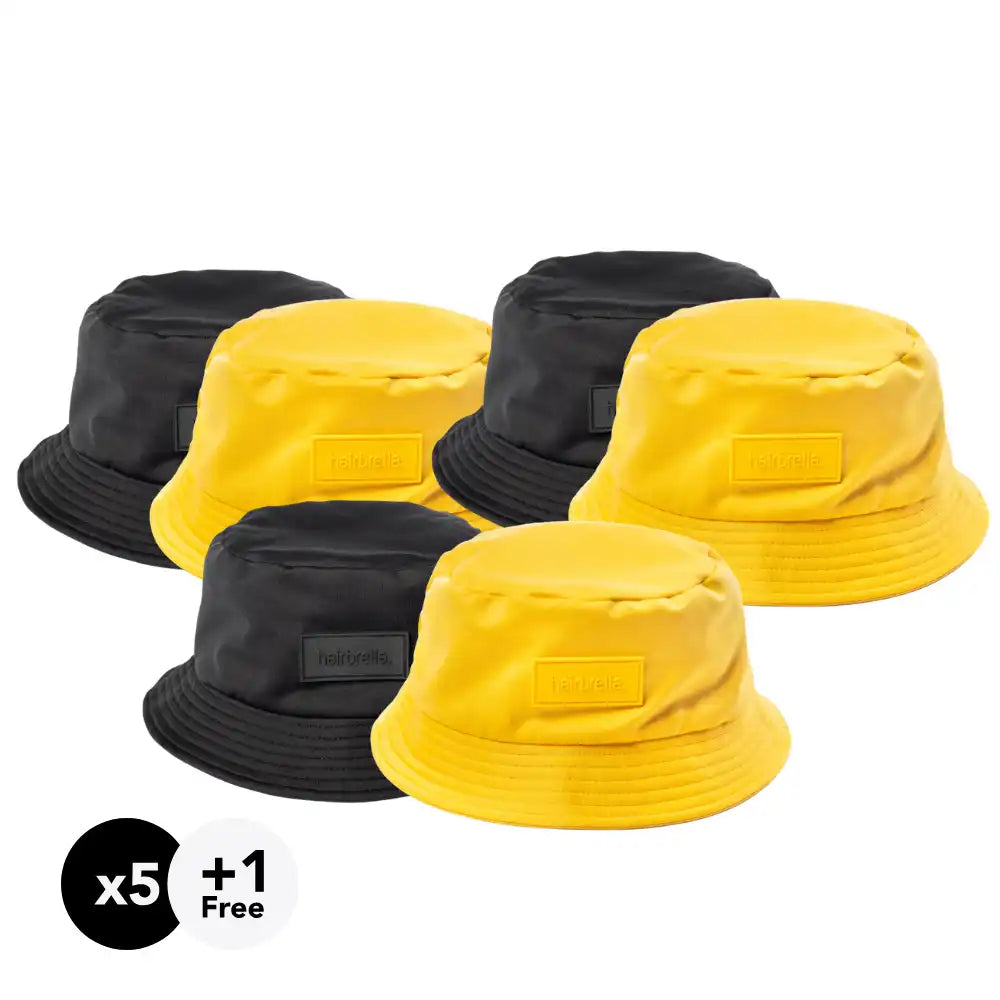 Hairbrella Unisex Bucket Hat Gifting Bundle (Buy 5, Get 1 Free)