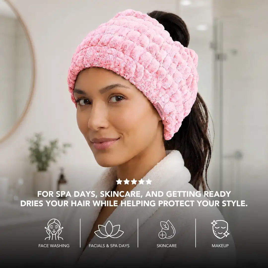 Hairbrella 2-in-1 Satin Spa Headband™ , Bundle of 3