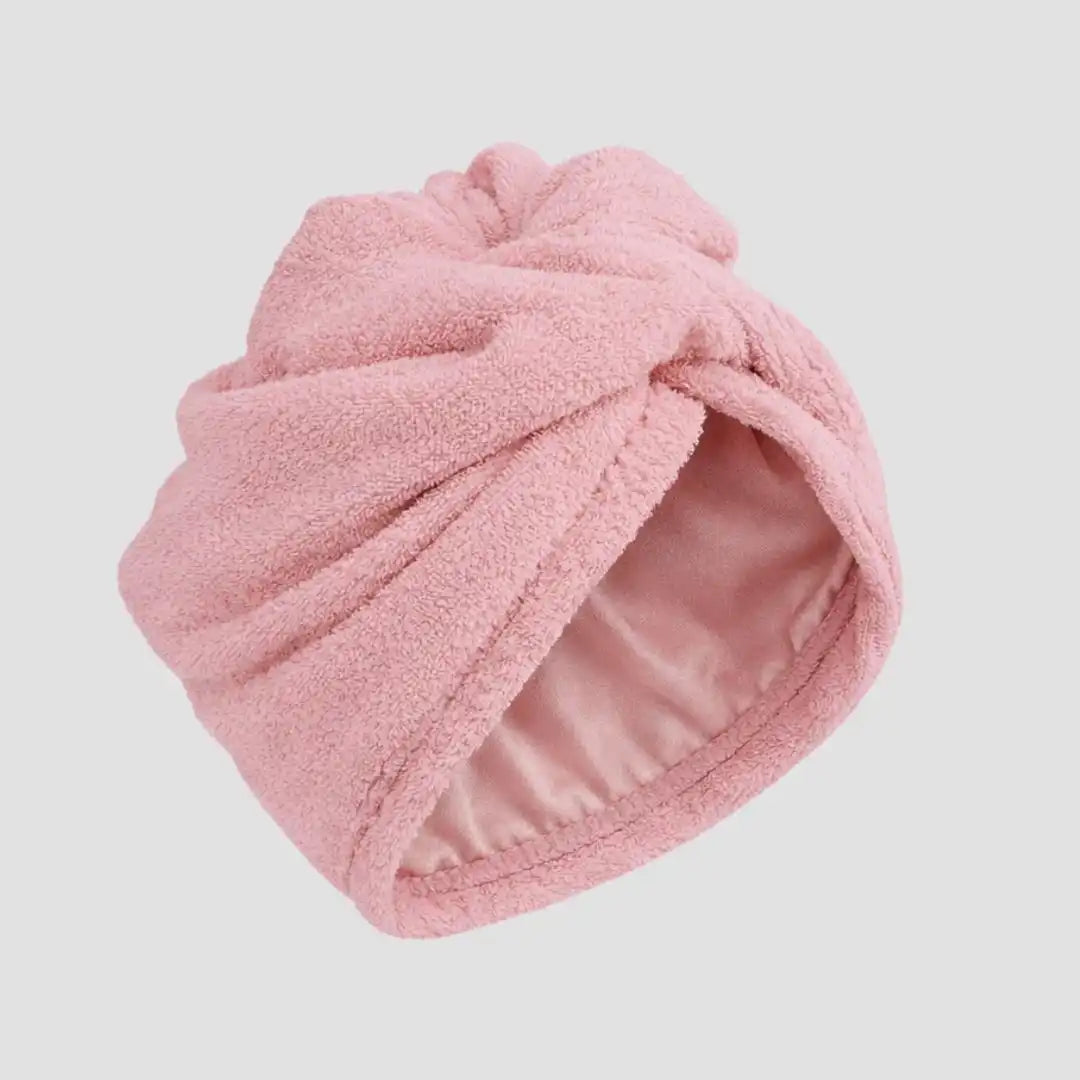 Hairbrella 2-in-1 Satin Twist Towel Turban