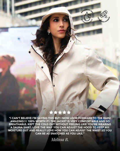 Satin-Lined, Waterproof Lite Rain Jacket Bundle