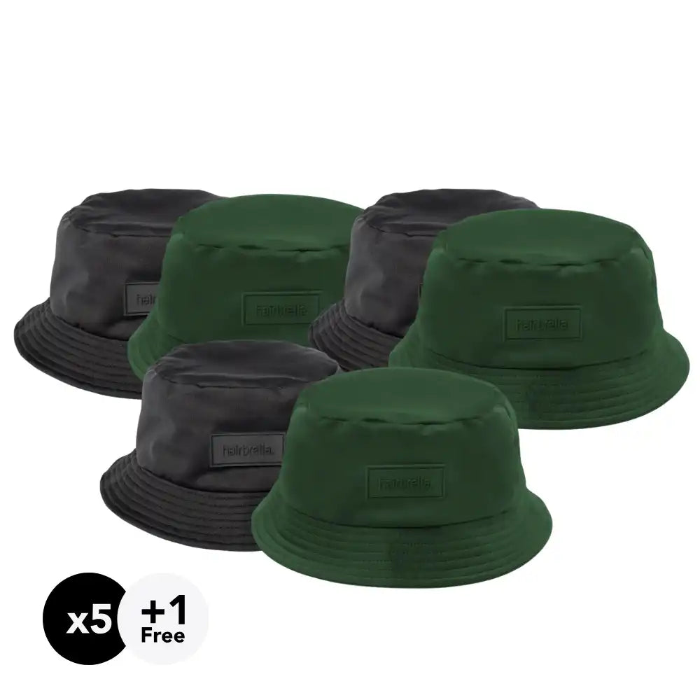Hairbrella Unisex Bucket Hat Gifting Bundle (Buy 5, Get 1 Free)