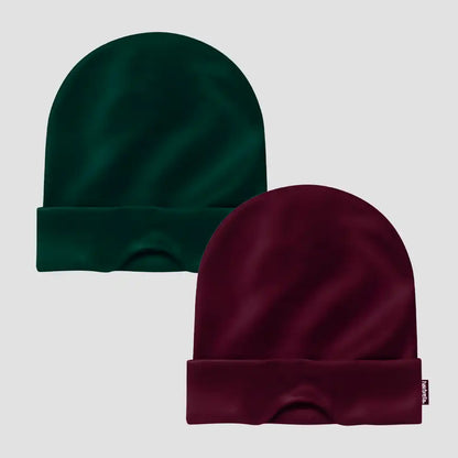 Satin-Lined, Convertible Nap Cap™ with Hidden Eye Mask, Bundle 2