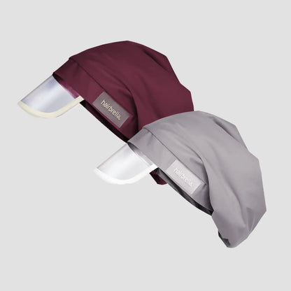 Hairbrella Satin- Lined, Waterproof, Rain Hat Bundle (2)