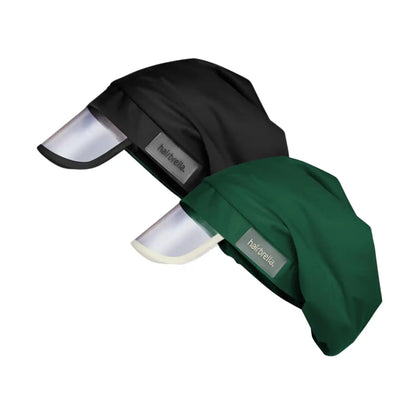 Hairbrella Satin- Lined, Waterproof, Rain Hat Bundle (2)
