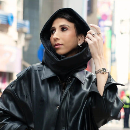 Hairbrella Satin-Lined, Waterproof, Packable Lite Rain Scarf