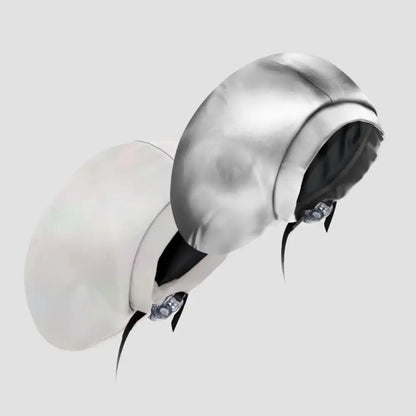 Hairbrella Satin-Lined Waterproof, Adjustable XL Swim Cap, Pearl Bundle (2)
