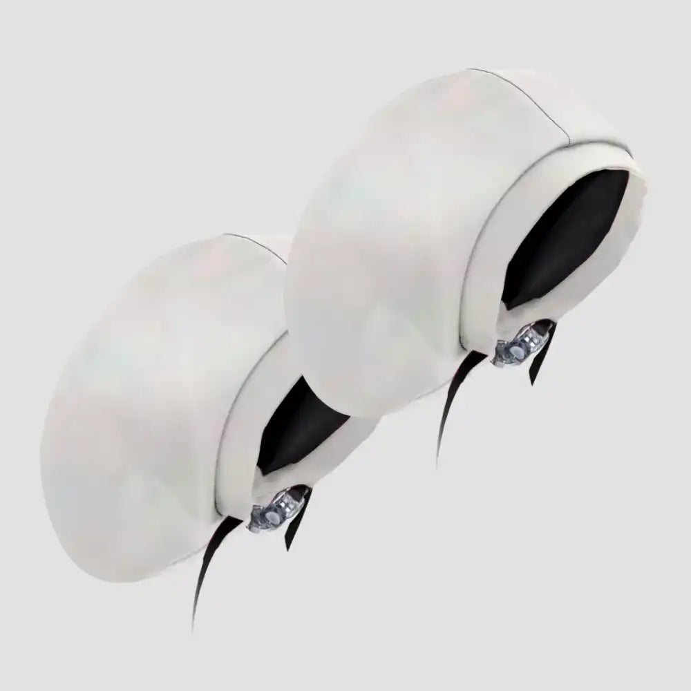 Hairbrella Satin-Lined Waterproof, Adjustable XL Swim Cap, Pearl Bundle (2)