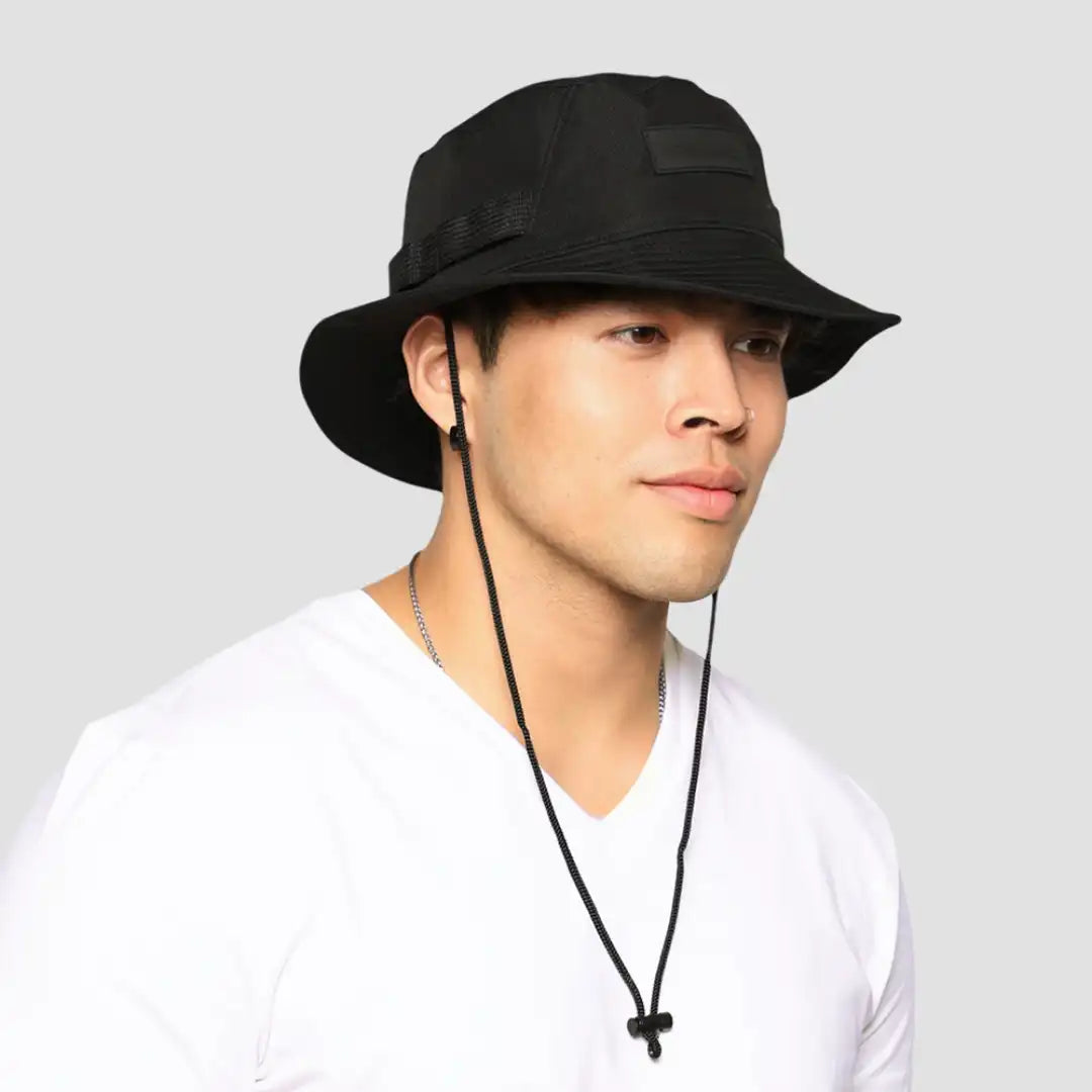 Satin-Lined, Waterproof Men's Boonie Bucket Hat