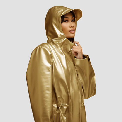Hairbrella Satin-Lined, Waterproof Rain Jacket