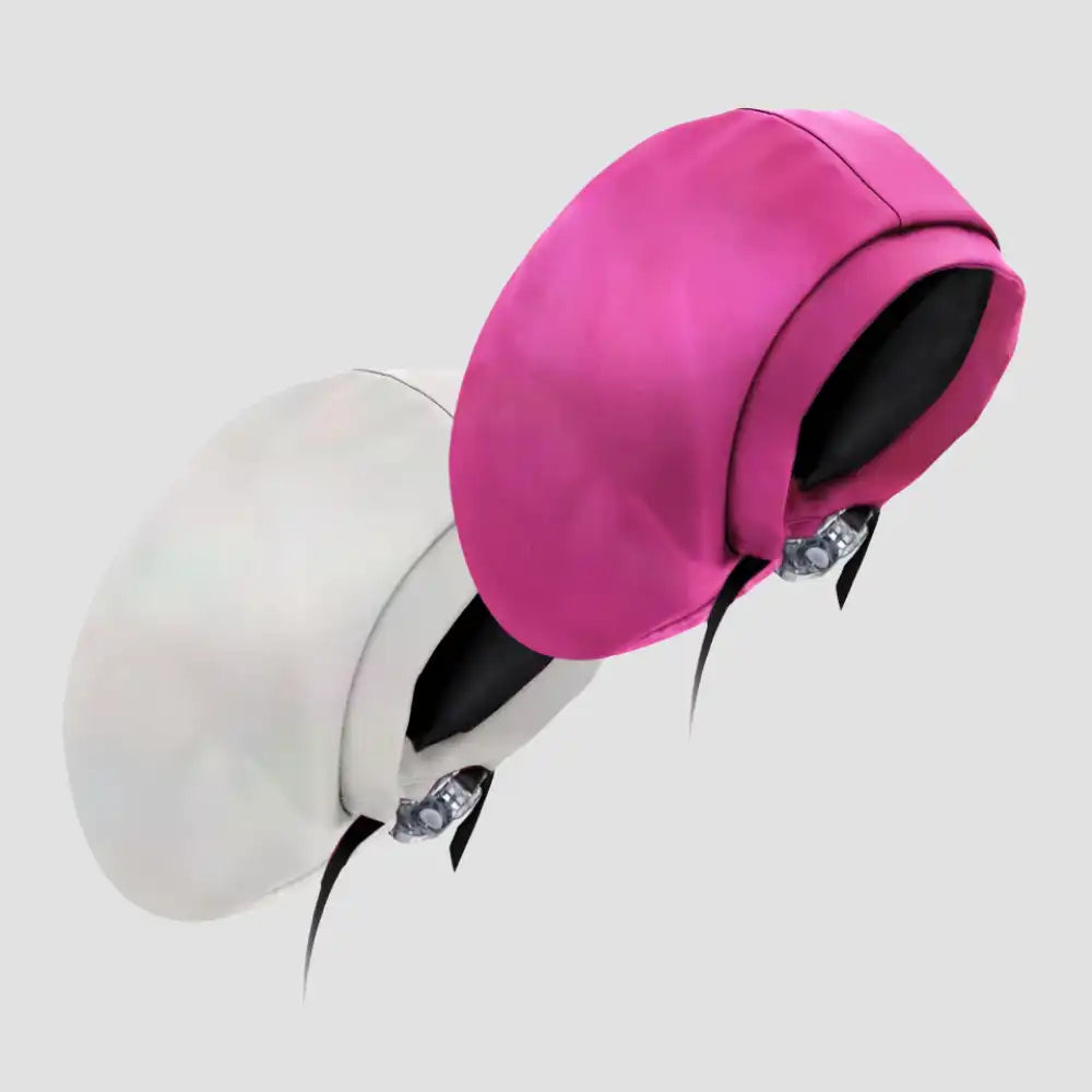 Hairbrella Satin-Lined Waterproof, Adjustable XL Swim Cap, Pearl Bundle (2)