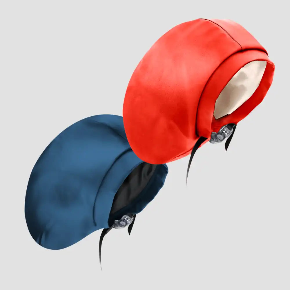 Hairbrella Satin-Lined Waterproof, Adjustable XL Swim Cap, Peach Bundle (2)