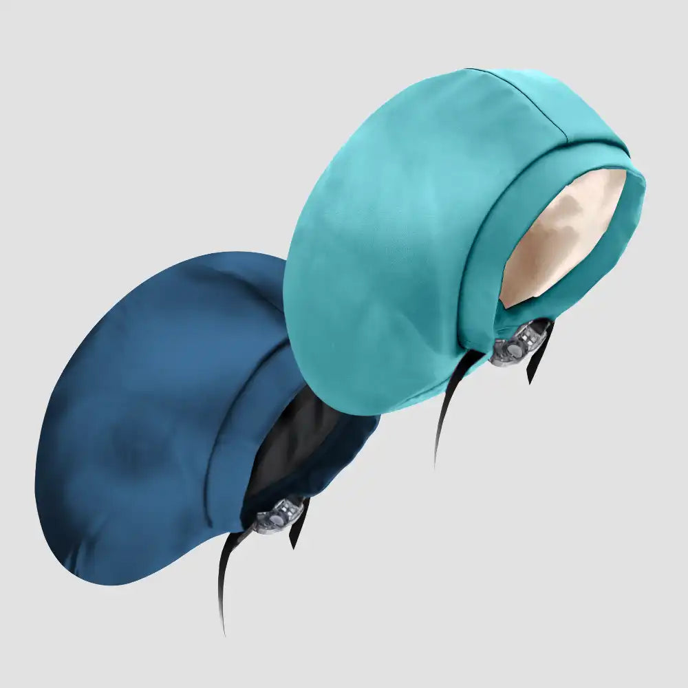 Hairbrella Satin-Lined Waterproof, Adjustable XL Swim Cap, Ocean Bundle (2)