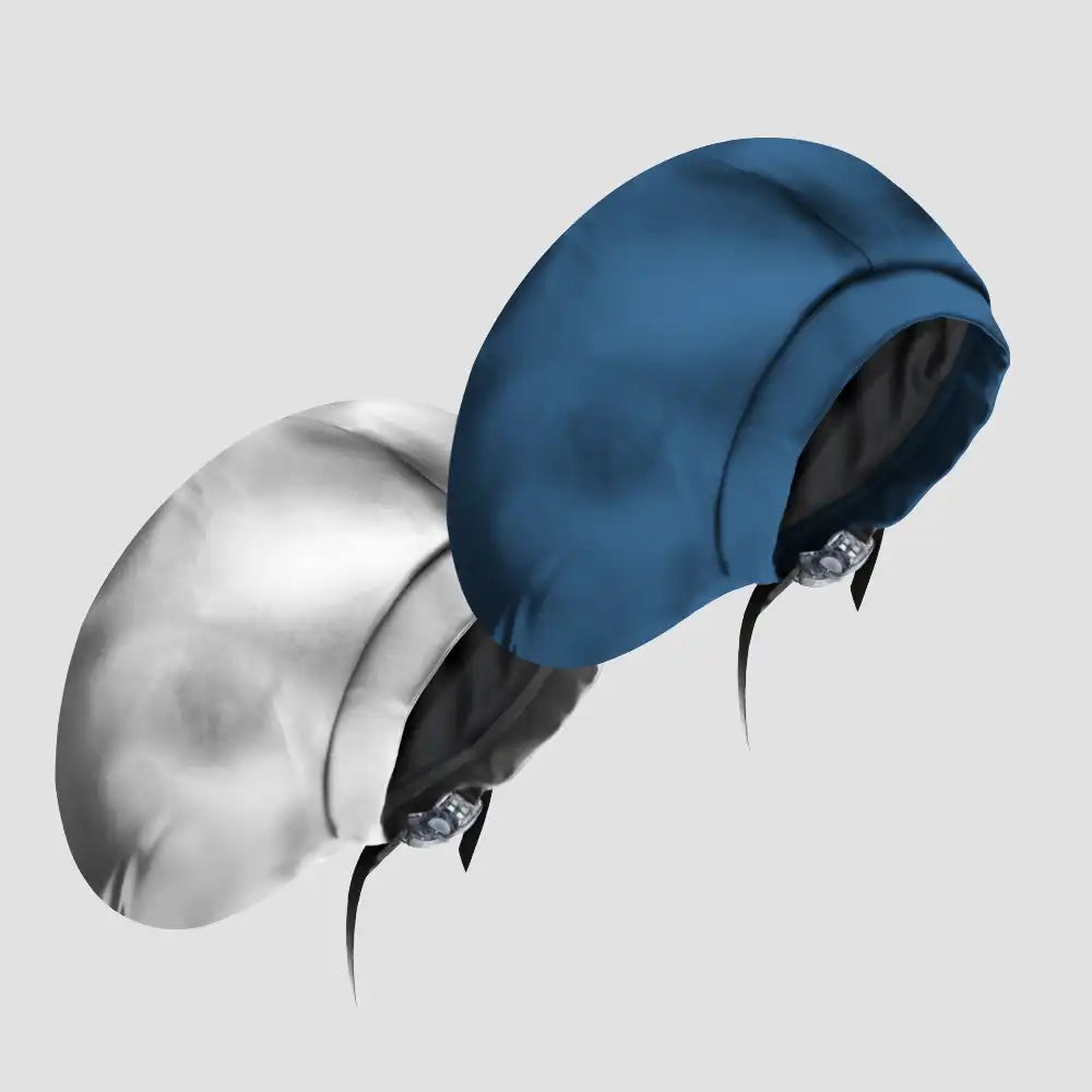 Hairbrella Satin-Lined Waterproof, Adjustable XL Swim Cap, Ocean Bundle (2)
