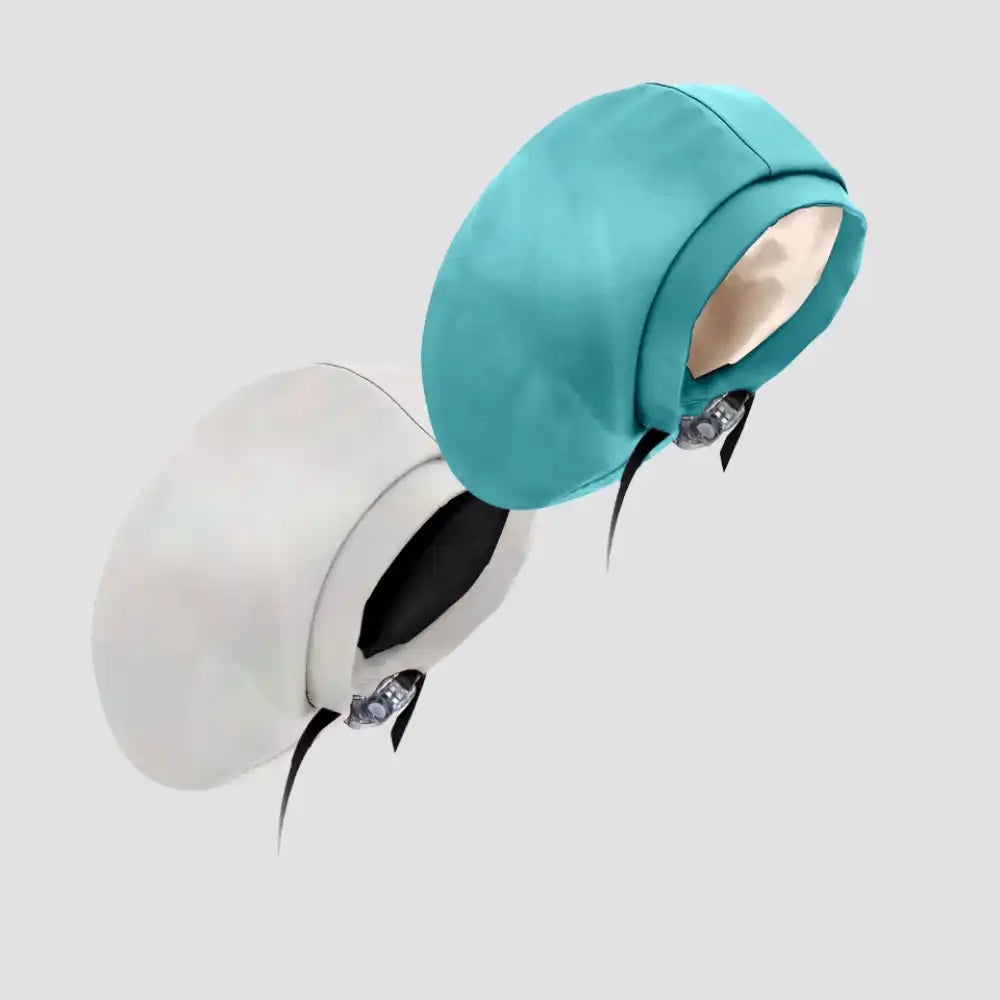 Hairbrella Satin-Lined Waterproof, Adjustable XL Swim Cap, Aquamarine Bundle (2)