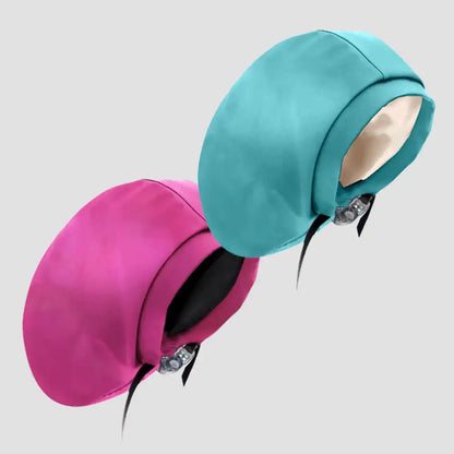 Hairbrella Satin-Lined Waterproof, Adjustable XL Swim Cap, Aquamarine Bundle (2)