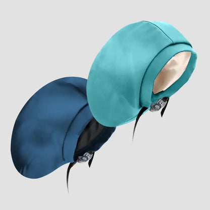 Hairbrella Satin-Lined Waterproof, Adjustable XL Swim Cap, Aquamarine Bundle (2)