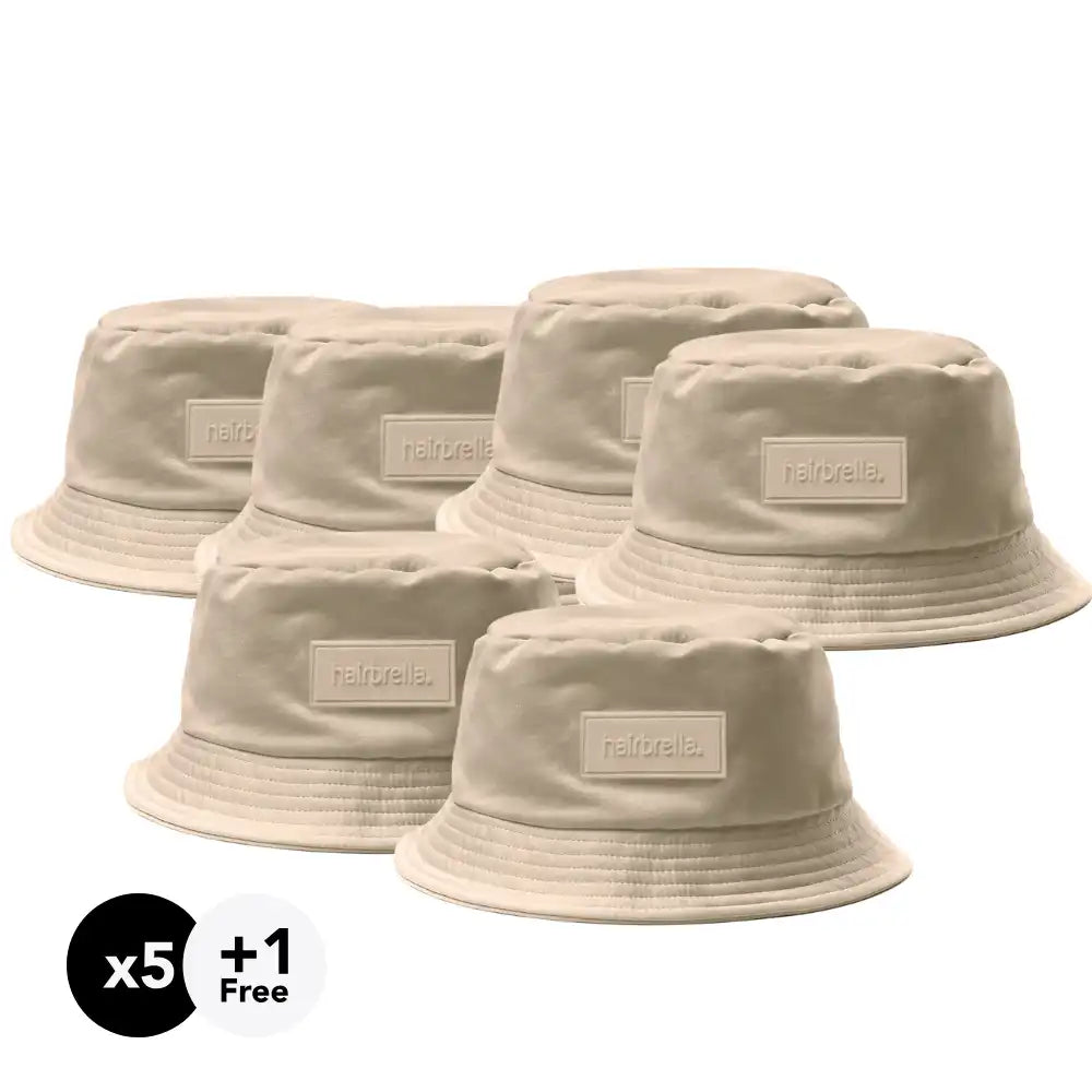 Hairbrella Unisex Bucket Hat Gifting Bundle (Buy 5, Get 1 Free)