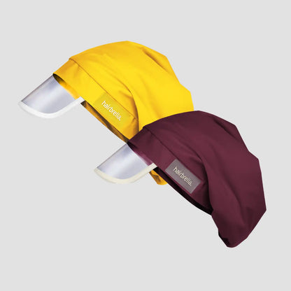 Hairbrella Satin- Lined, Waterproof, Rain Hat Bundle (2)