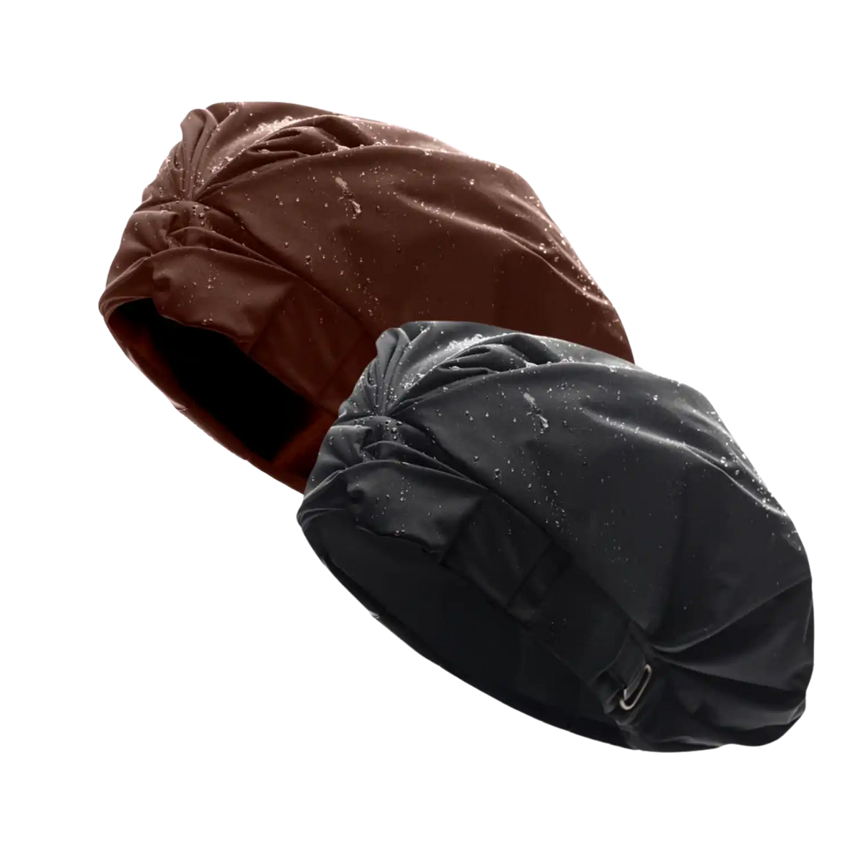 Hairbrella Satin-Lined Shower Cap - Bundle (2)