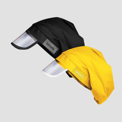 Hairbrella Satin- Lined, Waterproof, Rain Hat Bundle (2)