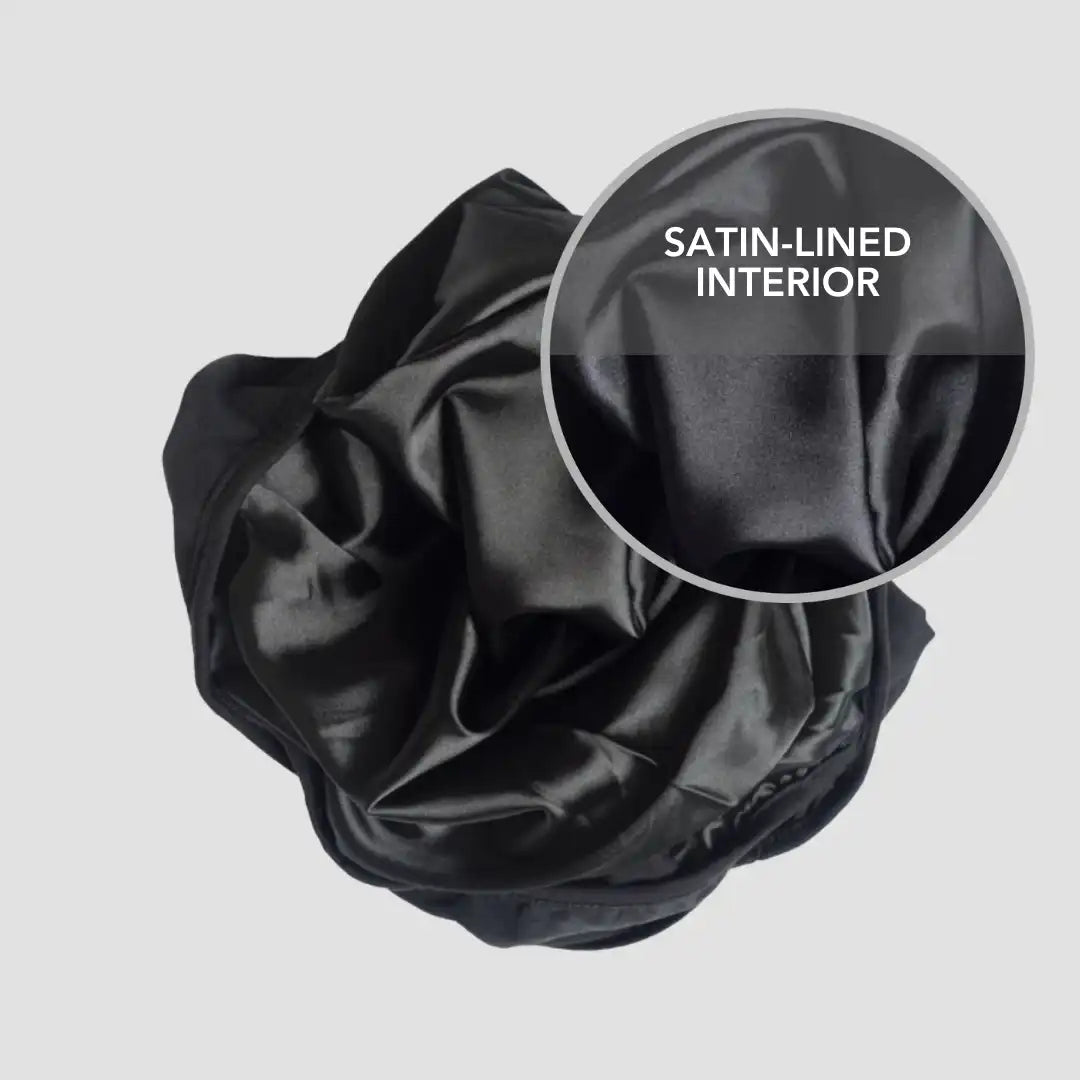 Hairbrella Lite Satin-Lined Rain Hat