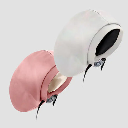 Hairbrella Satin-Lined Waterproof, Adjustable XL Swim Cap, Blush Bundle (2)