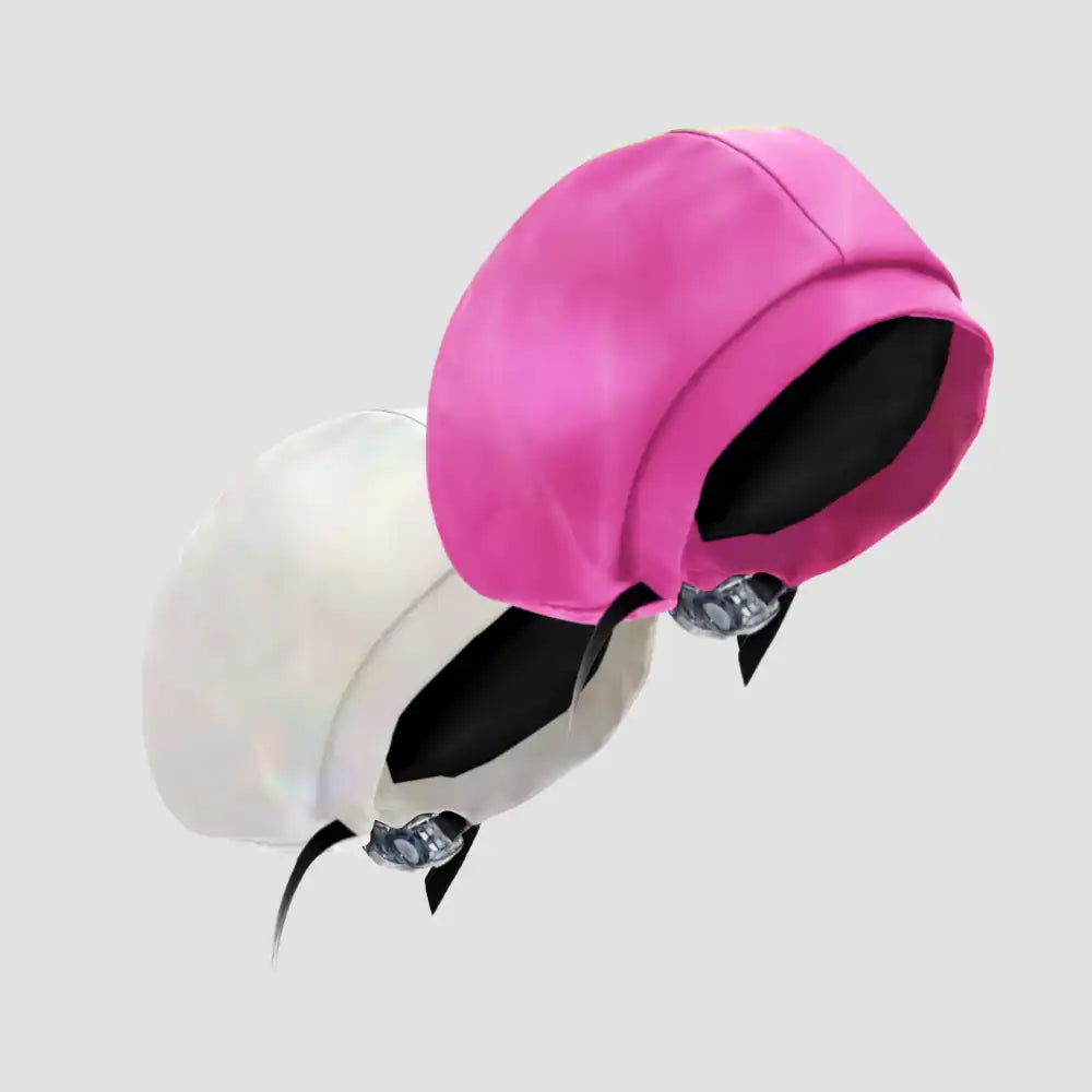 Hairbrella Satin-Lined Waterproof, Adjustable Kid's Swim Cap, Pearl Bundle (2)