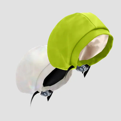 Hairbrella Satin-Lined Waterproof, Adjustable Kid's Swim Cap, Pearl Bundle (2)