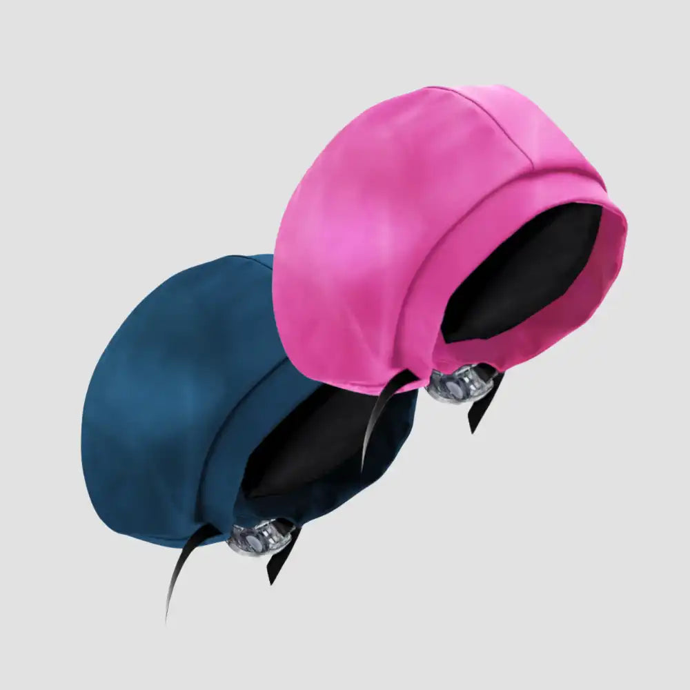 Hairbrella Satin-Lined Waterproof, Adjustable Kid's Swim Cap, Ocean Bundle (2)