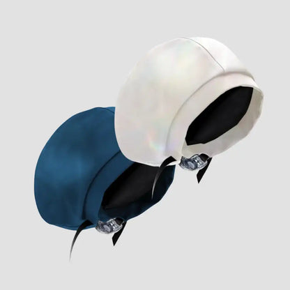 Hairbrella Satin-Lined Waterproof, Adjustable Kid's Swim Cap, Ocean Bundle (2)