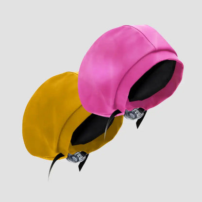 Hairbrella Satin-Lined Waterproof, Adjustable Kid's Swim Cap, Sunbeam Bundle (2)