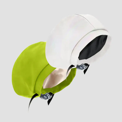 Hairbrella Satin-Lined Waterproof, Adjustable Kid's Swim Cap, Lime Bundle (2)