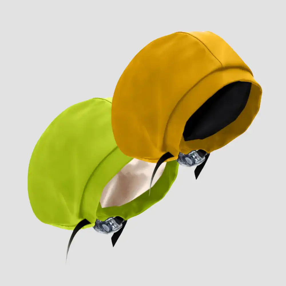 Hairbrella Satin-Lined Waterproof, Adjustable Kid's Swim Cap, Lime Bundle (2)