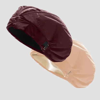 Hairbrella Satin-Lined Shower Cap XL - Bundle (2)