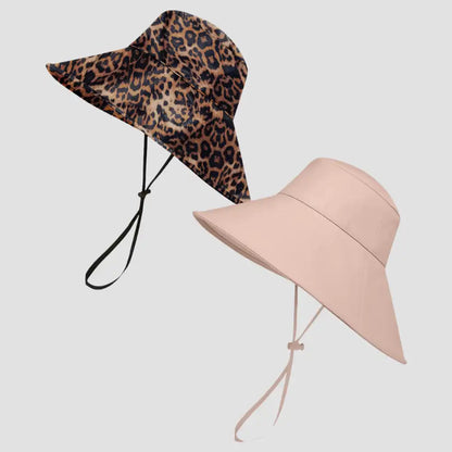 Hairbrella Waterproof, Satin-Lined, Wide Brim Sun Hat, Bundle (2)