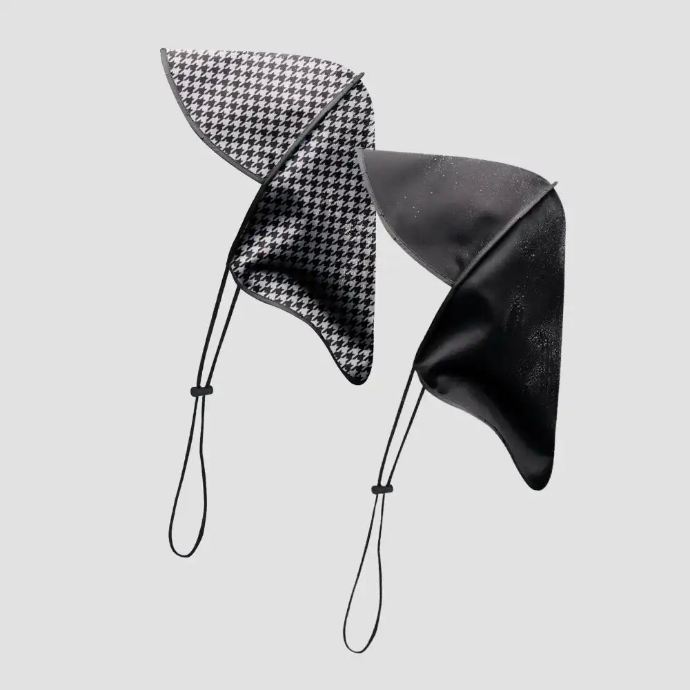 Hairbrella Satin- Lined, Waterproof, Rain Bonnét Bundle (2)