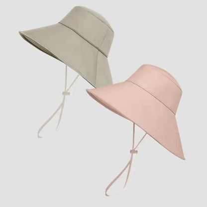 Hairbrella Waterproof, Satin-Lined, Wide Brim Sun Hat, Bundle (2)