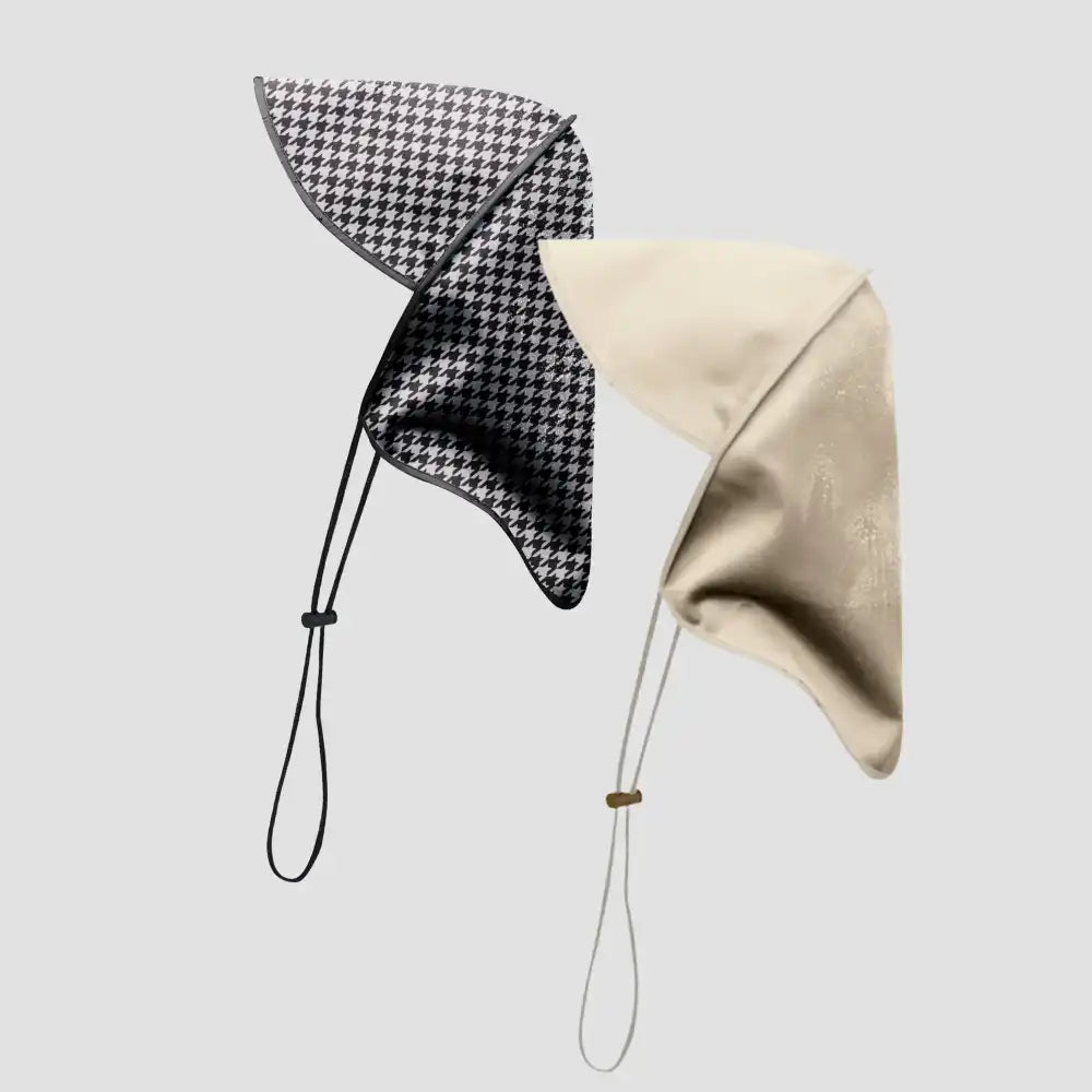 Hairbrella Satin- Lined, Waterproof, Rain Bonnét Bundle (2)