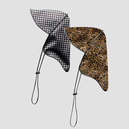 Hairbrella Satin- Lined, Waterproof, Rain Bonnét Bundle (2)